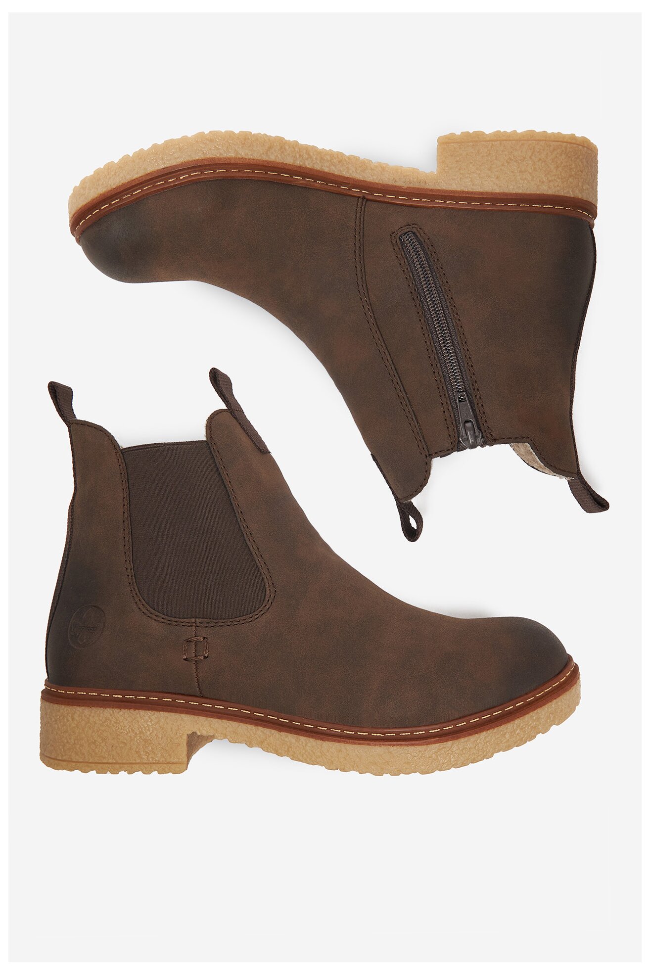 Bokacsizma Rieker CEO-Z5050-25 BARNA