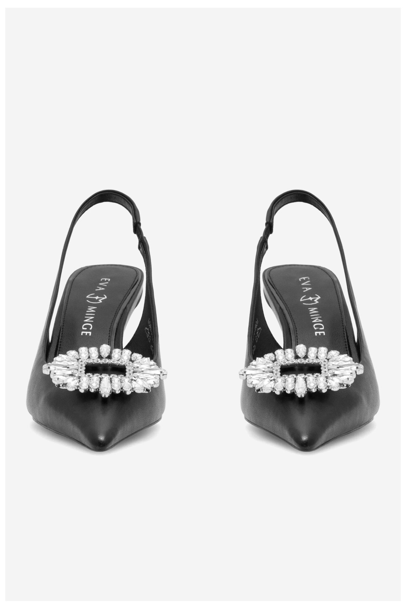 Czółenka EVA MINGE LORI-V1350-3503-1 Czarny