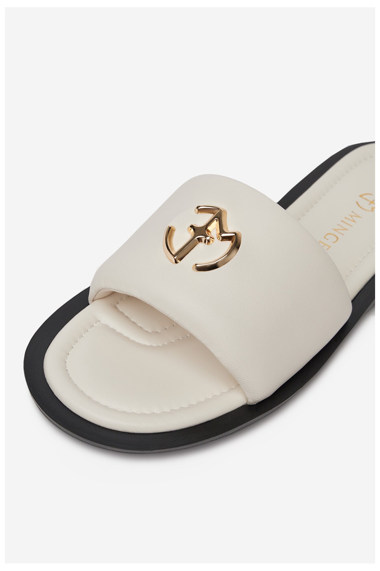 Șlapi EVA MINGE POPPY-LT102-13 ALB