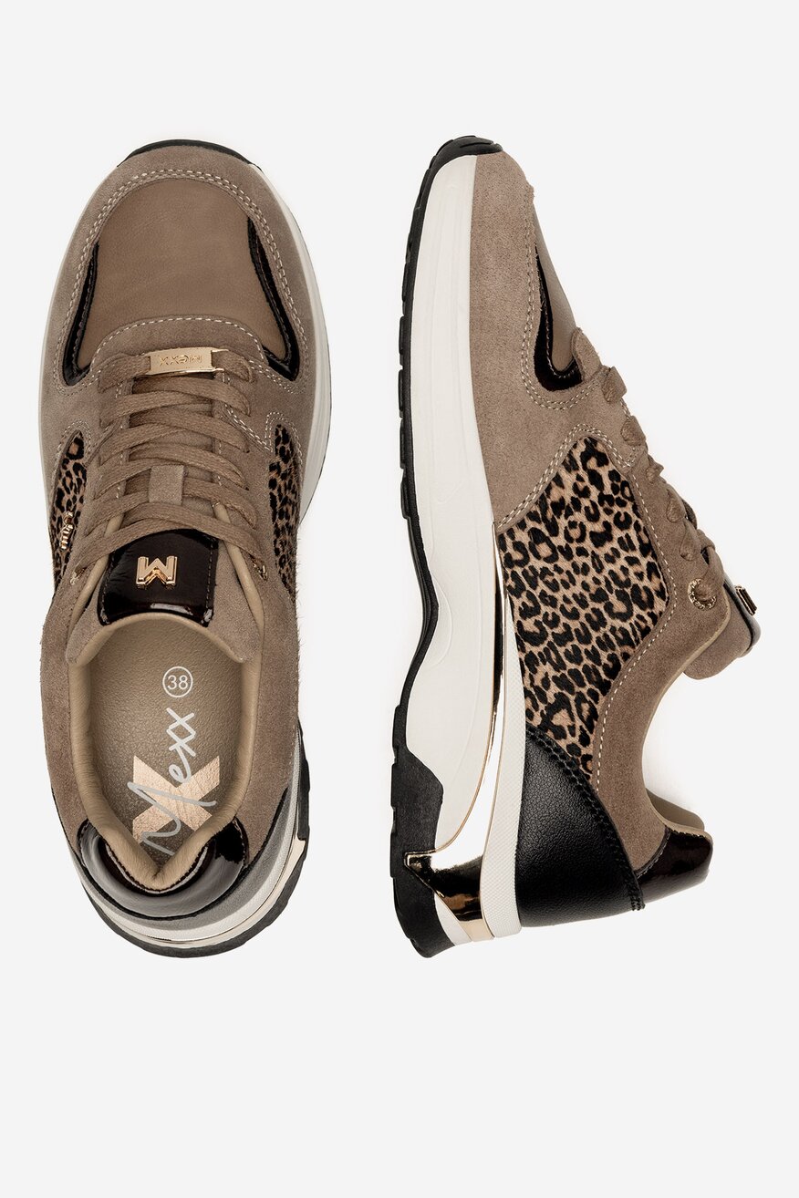 Mexx - Sneakersy zamszowe - 5905588895312
