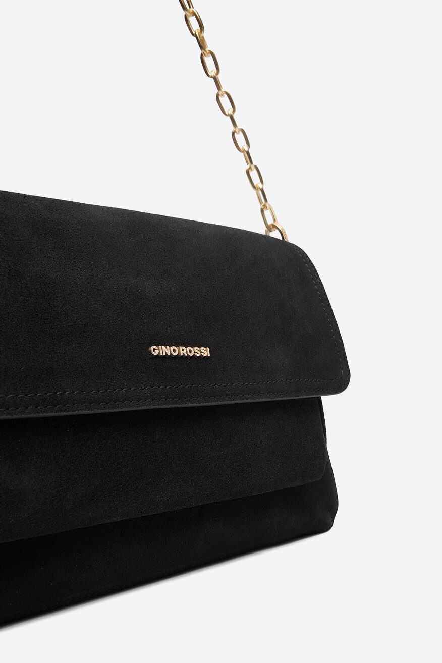 
                Дамска чанта Gino Rossi ЧЕРЕН - 5906751953952