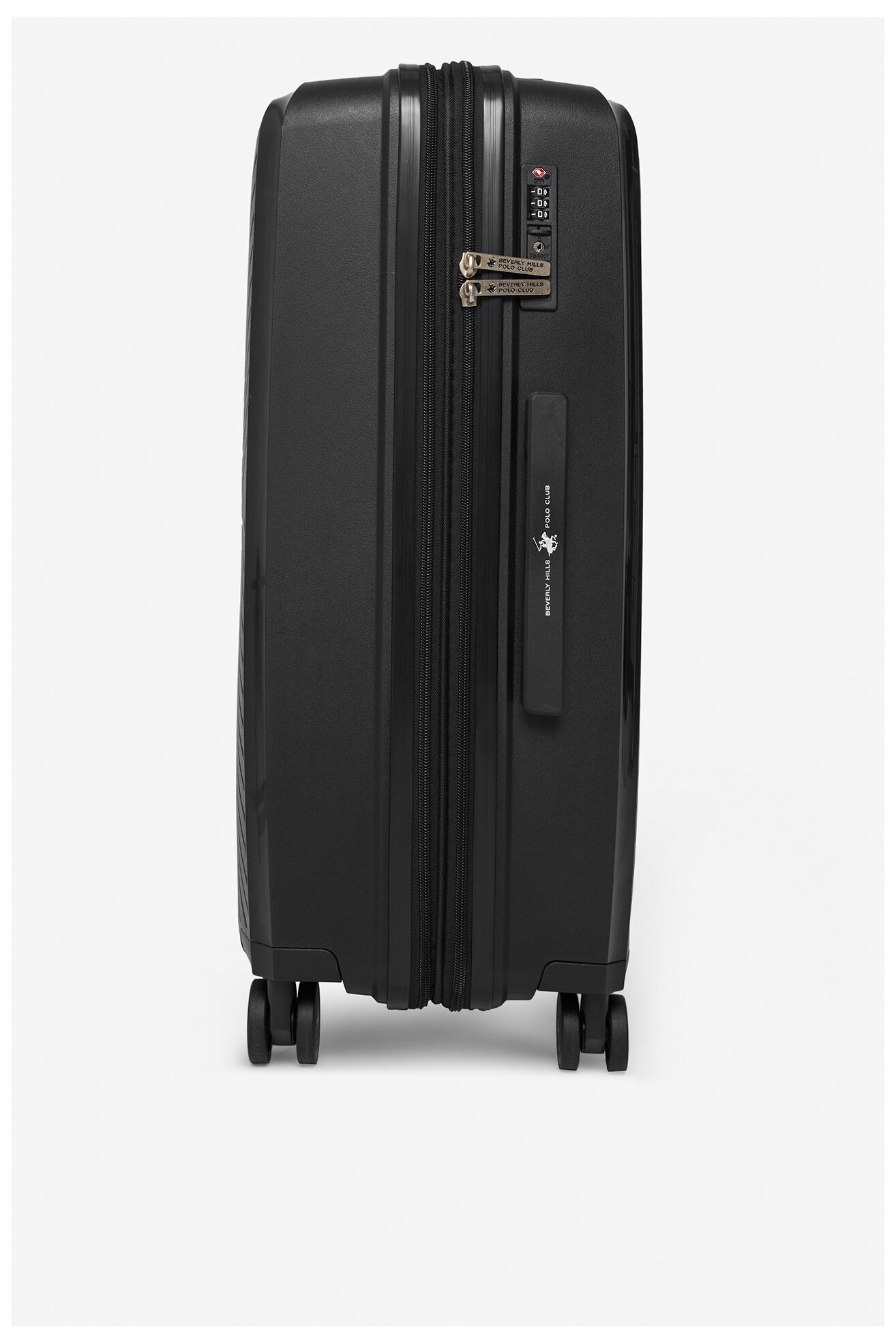 Walizka Beverly Hills Polo Club CEO-BHPC-WAL-007-M Czarny