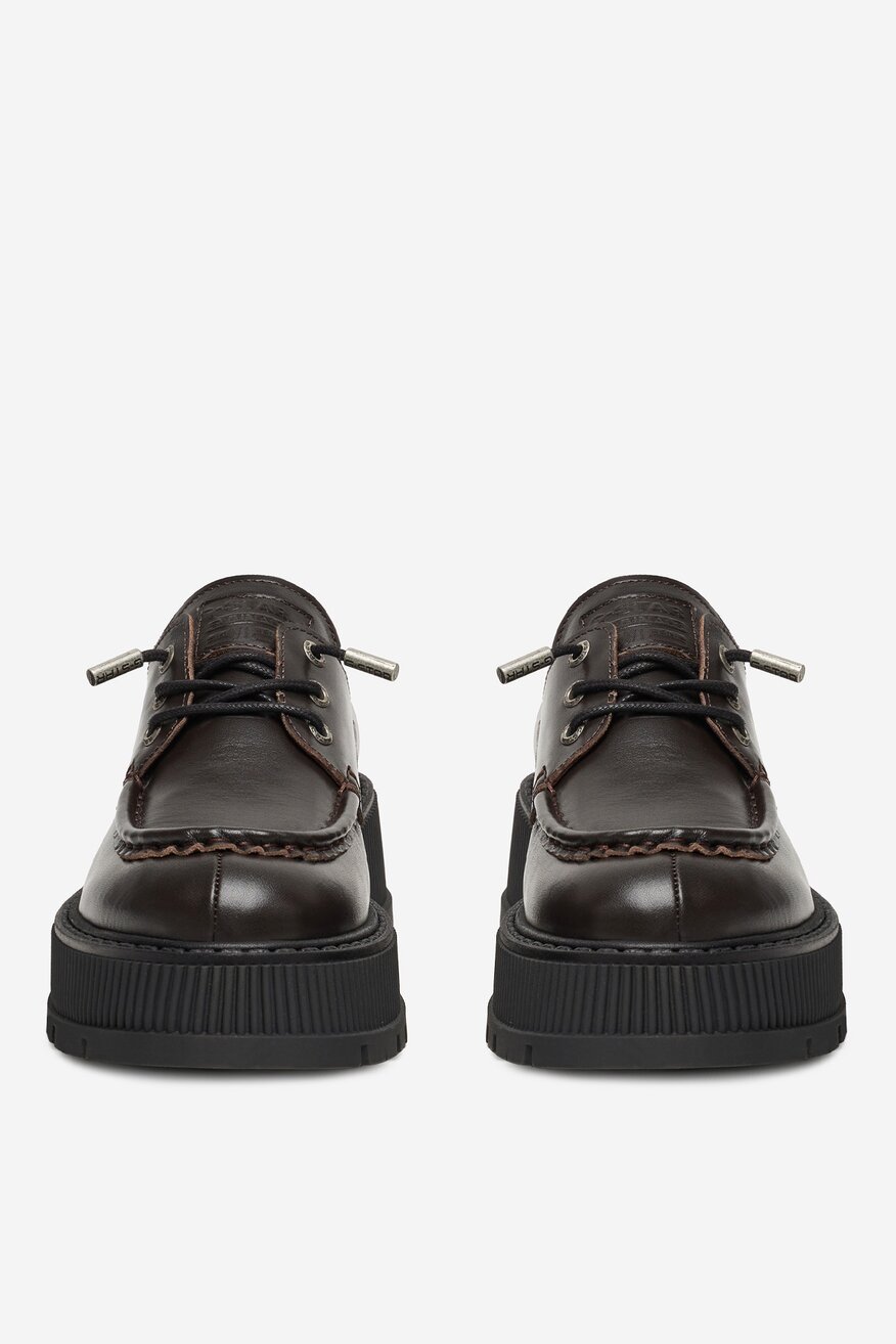 
                Félcipő G-STAR RAW SÖTÉTBARNA - 5906751479636