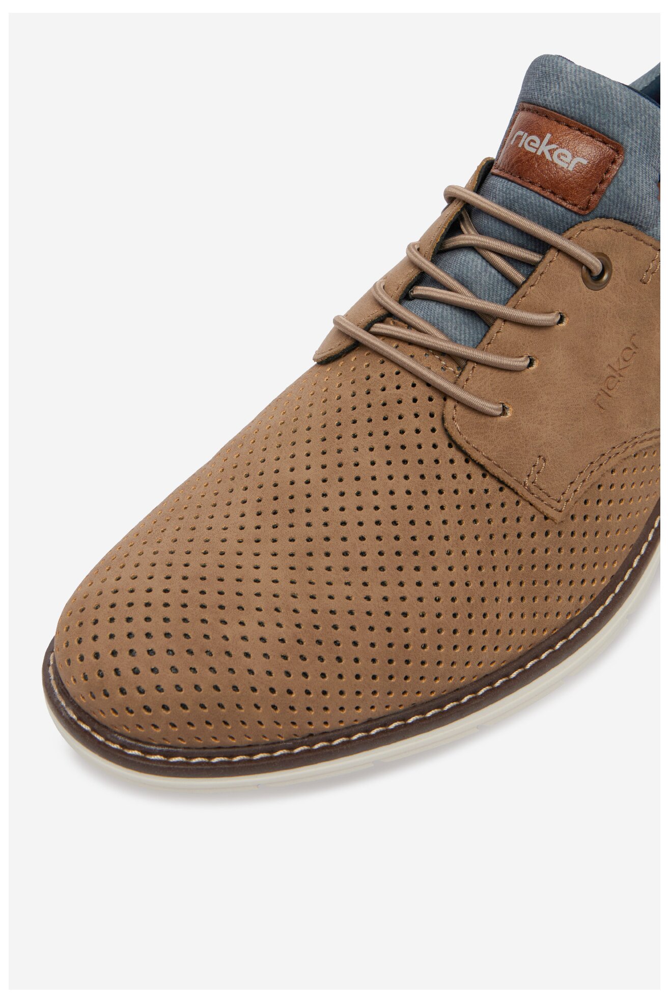 Półbuty Rieker CEO-14450-64 Beżowy