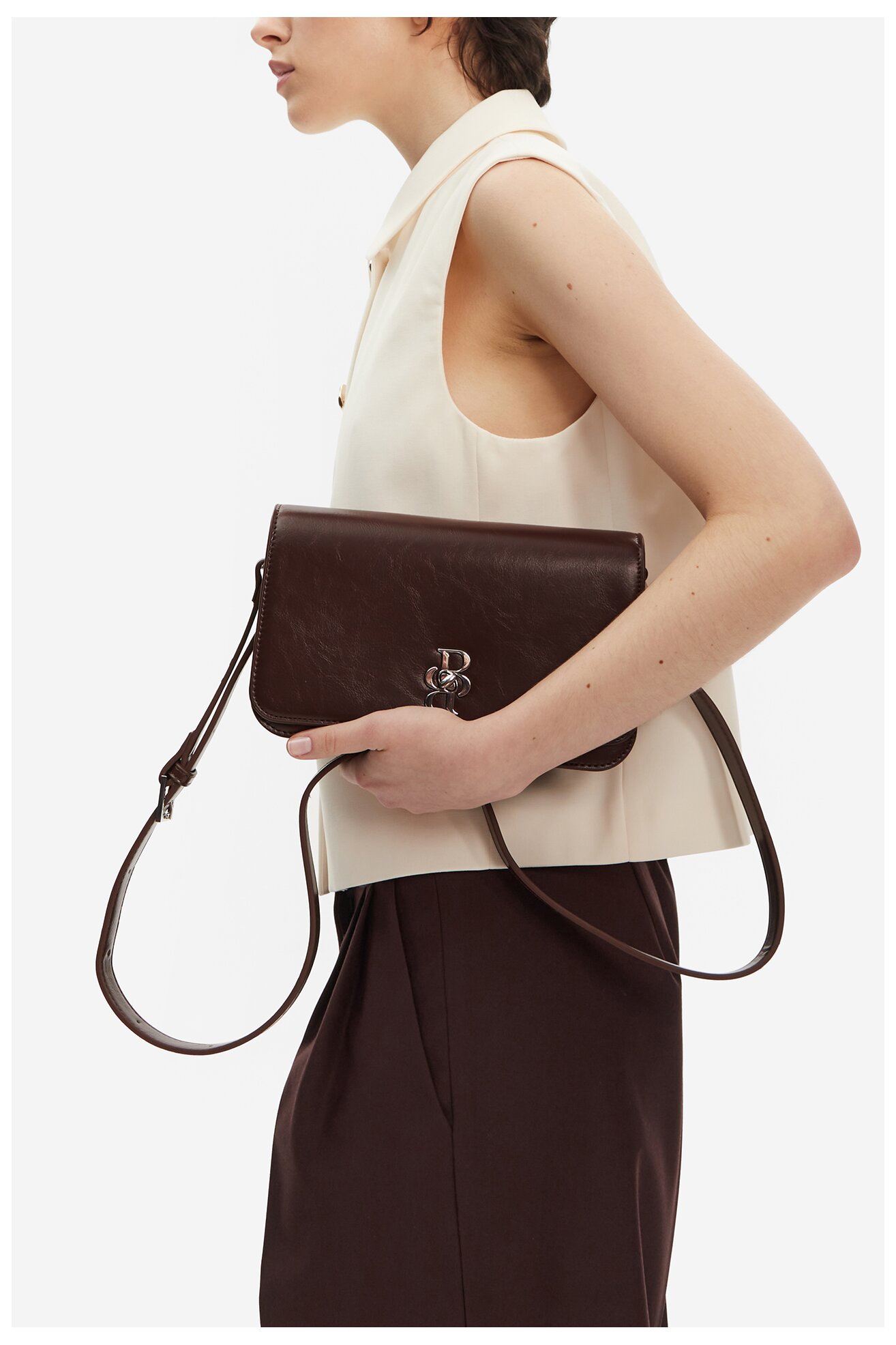 Сумка З Ремінцем Badura LOA715313 КОРИЧНЕВИЙ