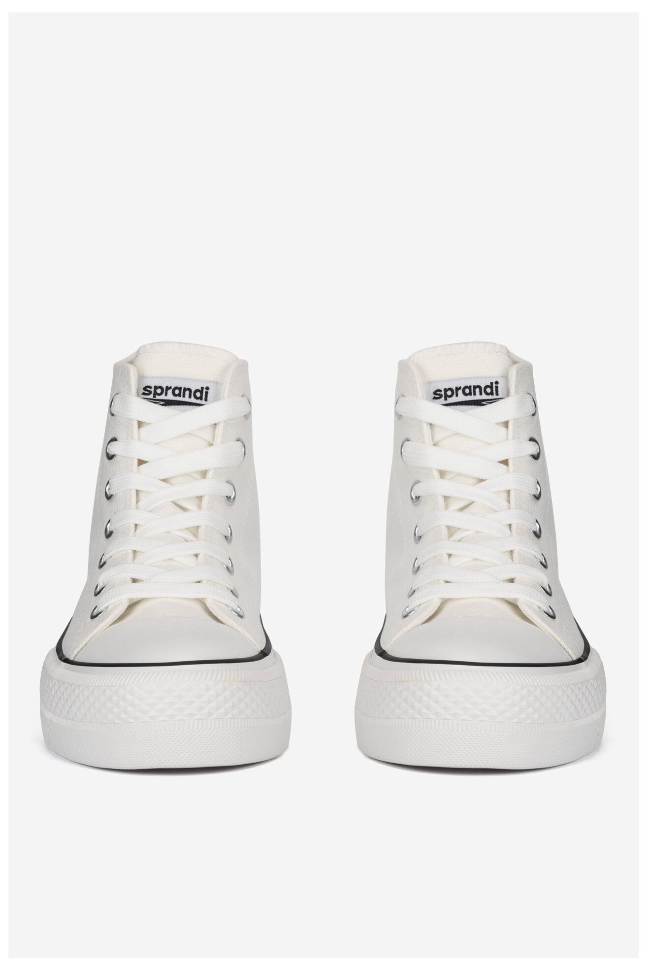 Plátěná obuv Sprandi YL201403 BÍLÁ