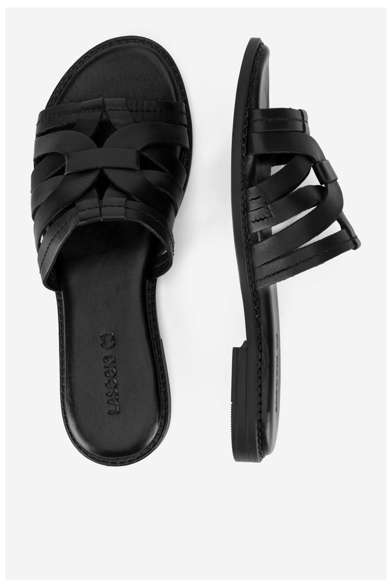 Șlapi Lasocki EST-AFIONA-06 NEGRU