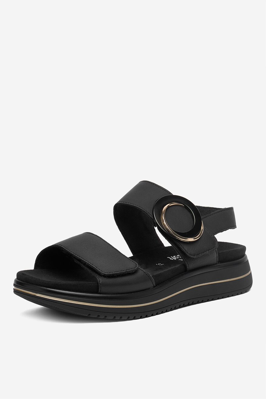 
                Remonte - Sandały skórzane - 5906751739969