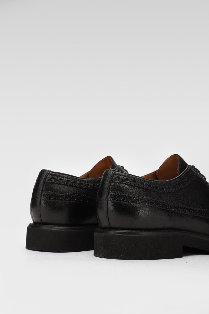 
                Gino Rossi - Skórzane półbuty brogsy - 5903698248196