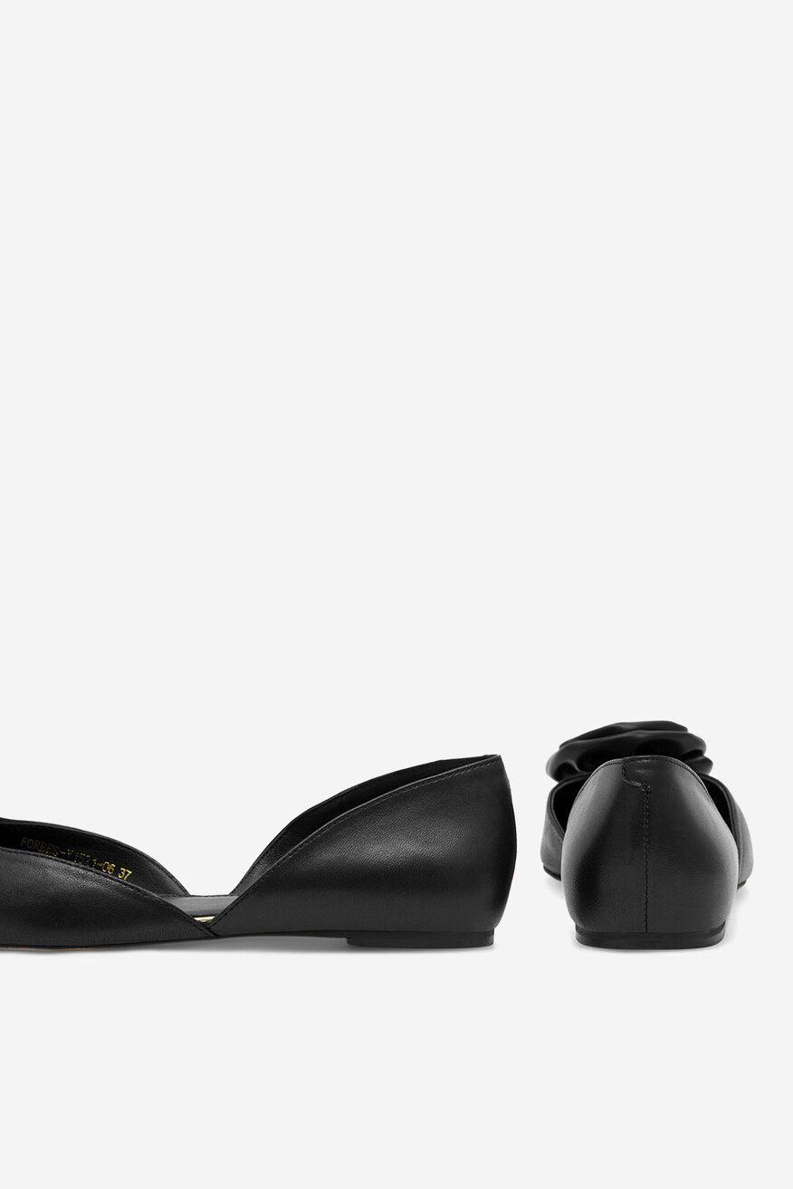 
                EVA MINGE - Baleriny skórzane - 5905588290162