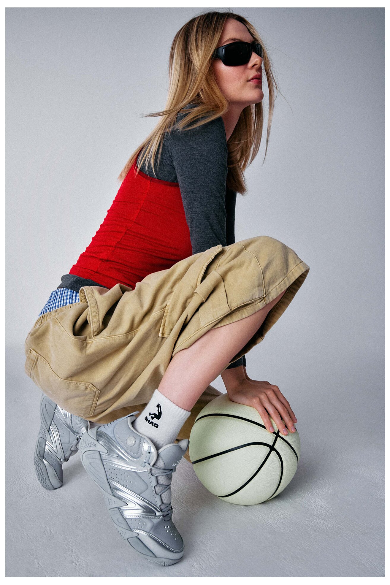 Sportcipő SHAQ CEO-DEVASTATOR AQ95010W-SS SZÜRKE