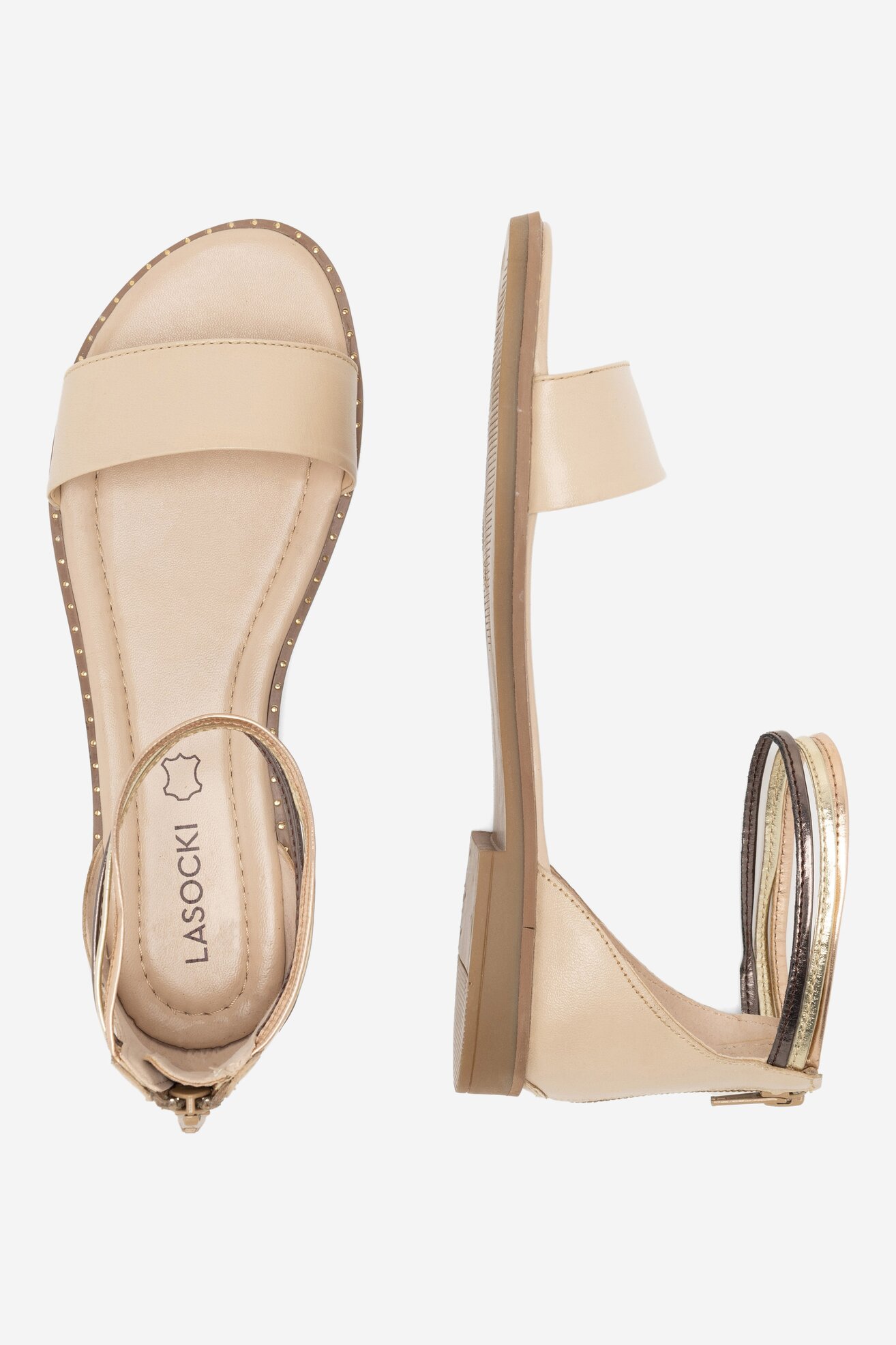 Sandały Lasocki FOXI WI23-FOXI-64 Beżowy