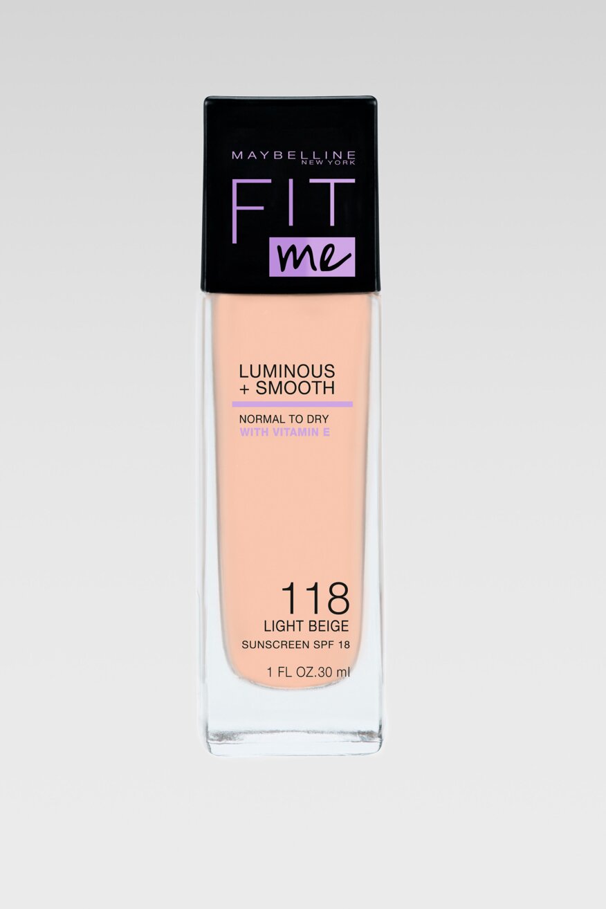 
                MAYBELLINE - FIT ME LUMINOUS & SMOOTH 118 LIGHT BEIGE BEZ KOLORU - 2230010293668