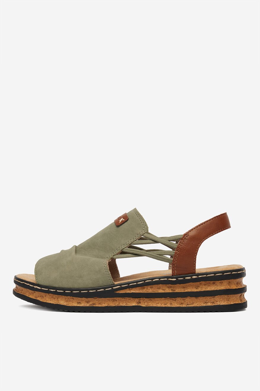 
                Сандали Rieker СВЕТЛОМАСЛИНЕН - 5906751761502