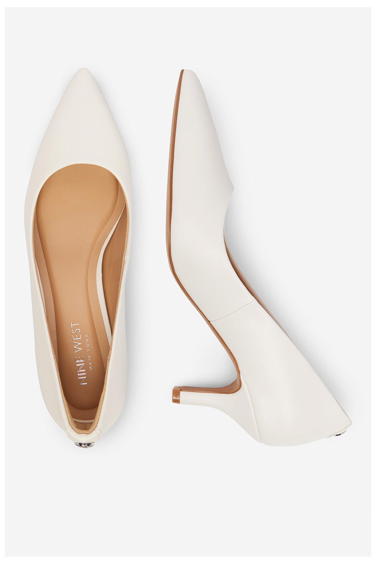 Елегантни обувки NINE WEST CEO-CD25-032-1 БЯЛ