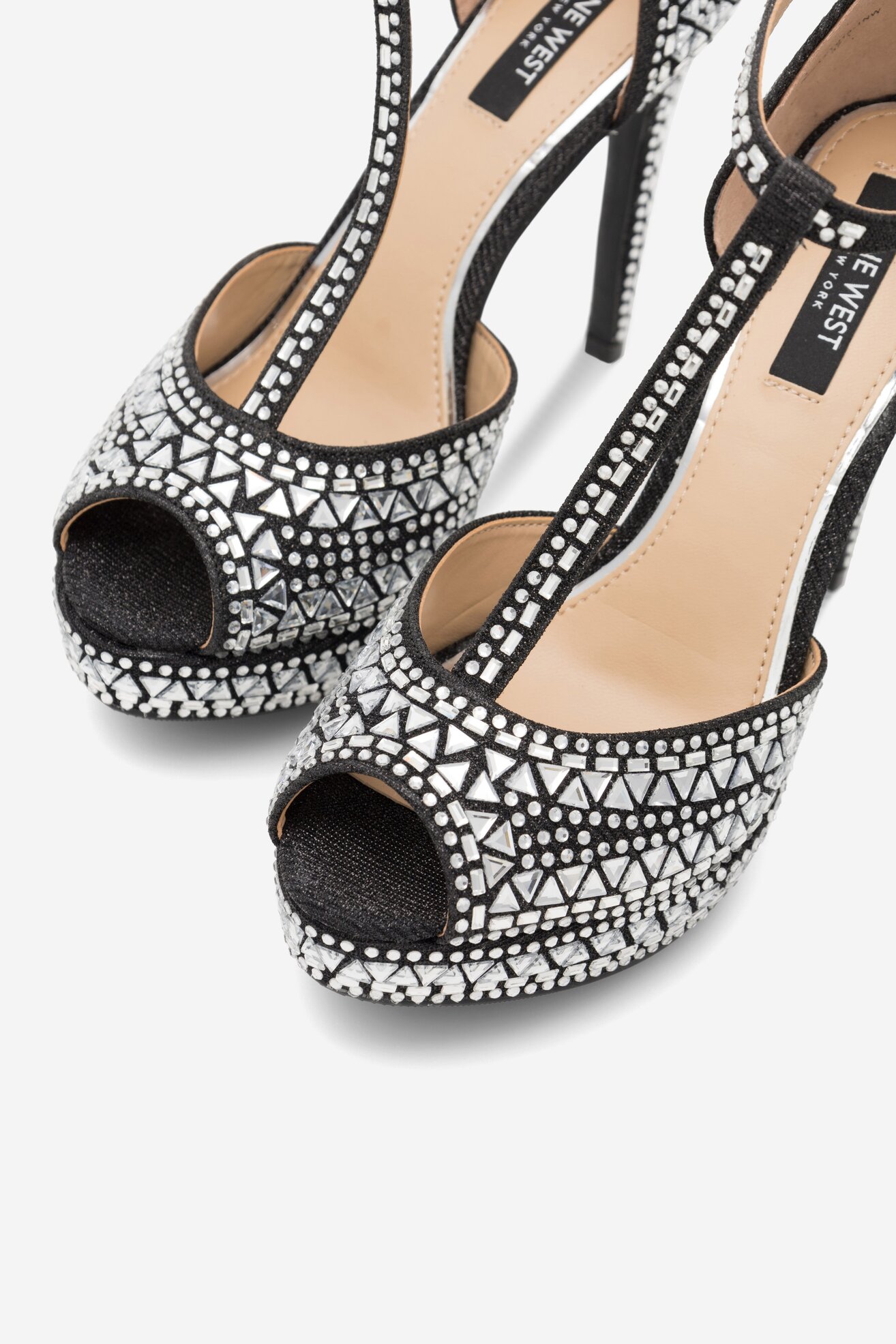 Sandały NINE WEST NISA SY015-1NW Czarny