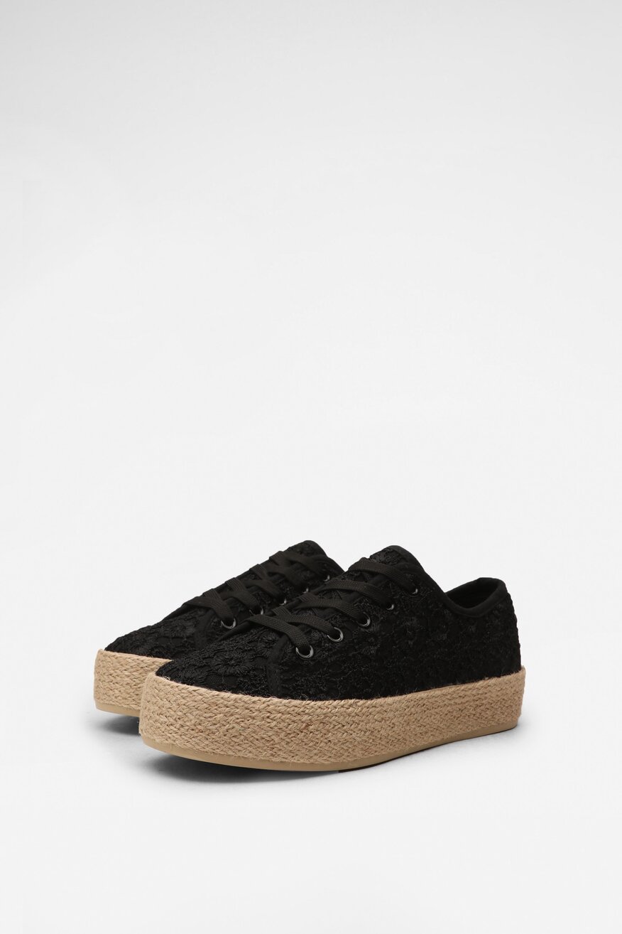 Espadrile DeeZee CRNA - 5904248589509