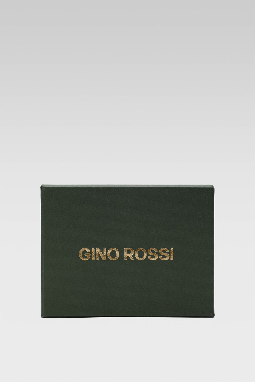 
                Gino Rossi - Mały portfel męski skórzany czarny - 5904862222998