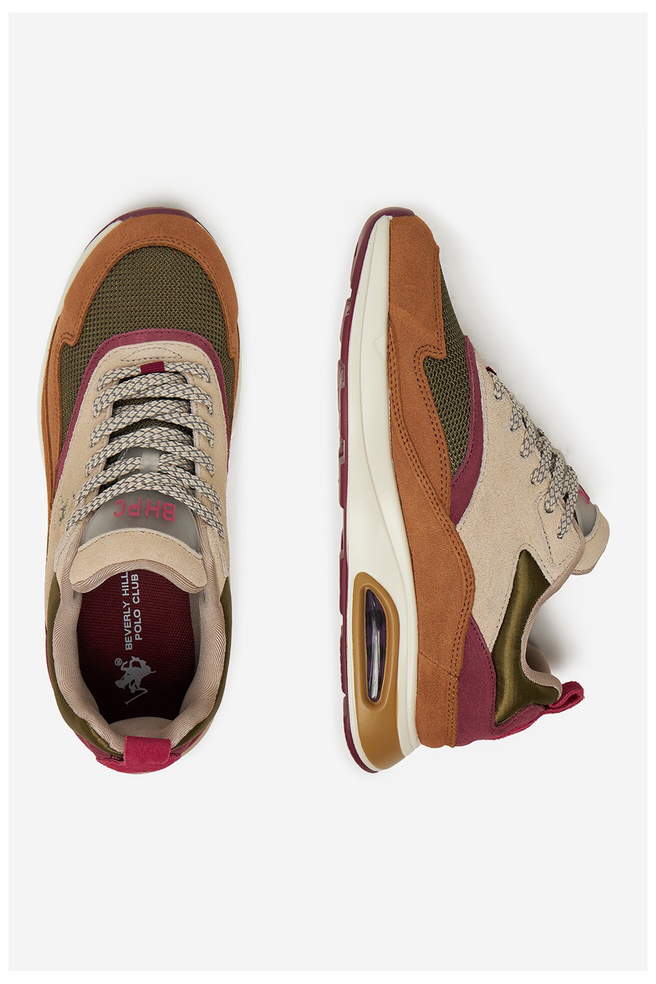 Tornacipő Beverly Hills Polo Club EO-L240061 BARNA