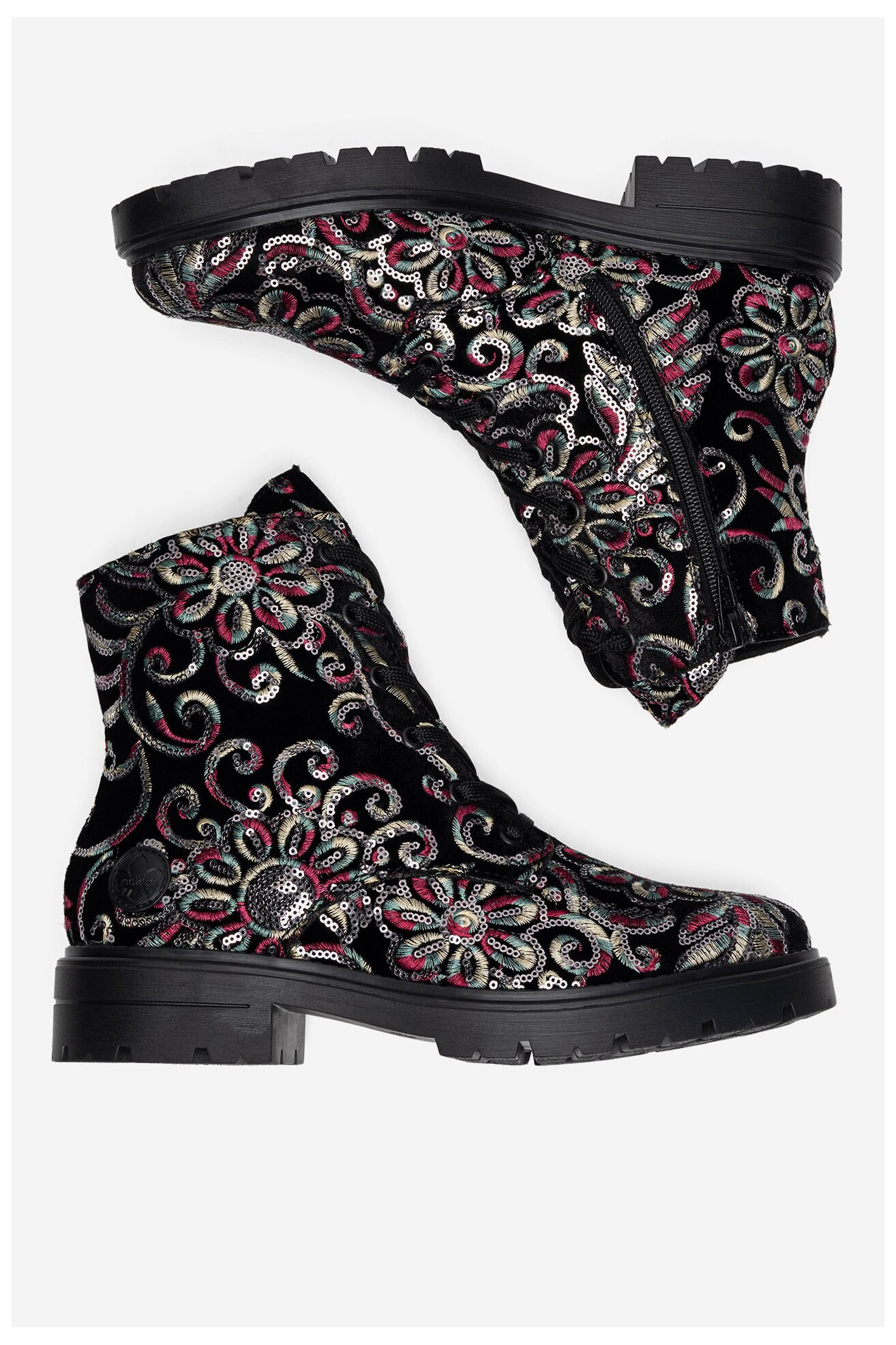 Боти Rieker Z2841-90 МИКС