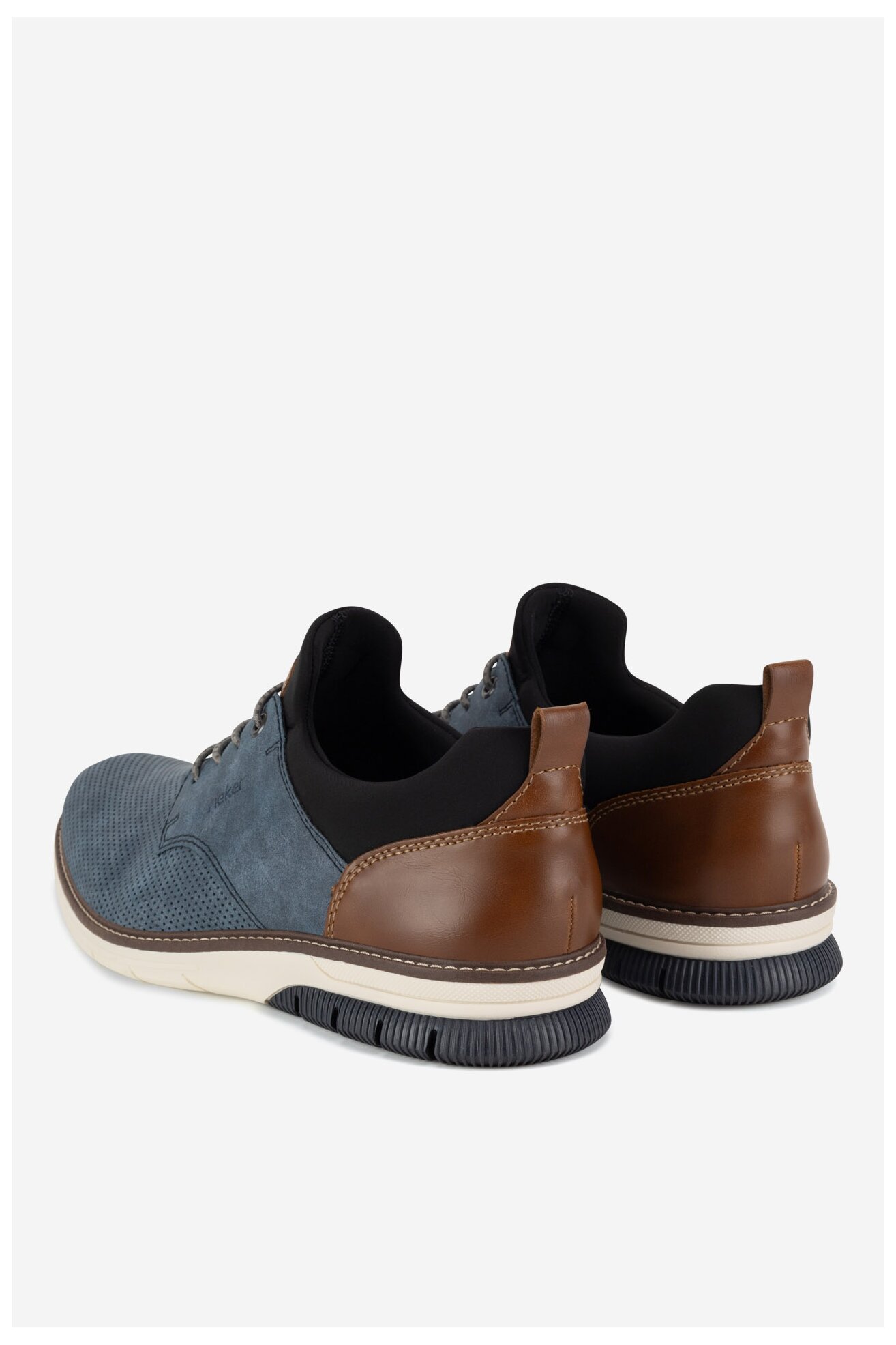 Półbuty Rieker 14450-14 Granatowy