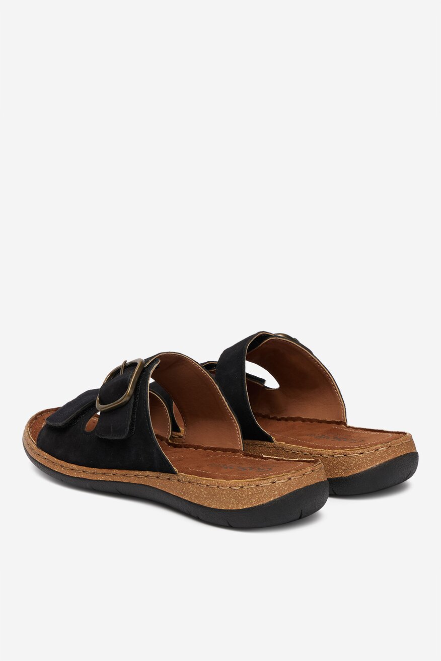 
                Go Soft - Klapki skórzane - 5906751950906