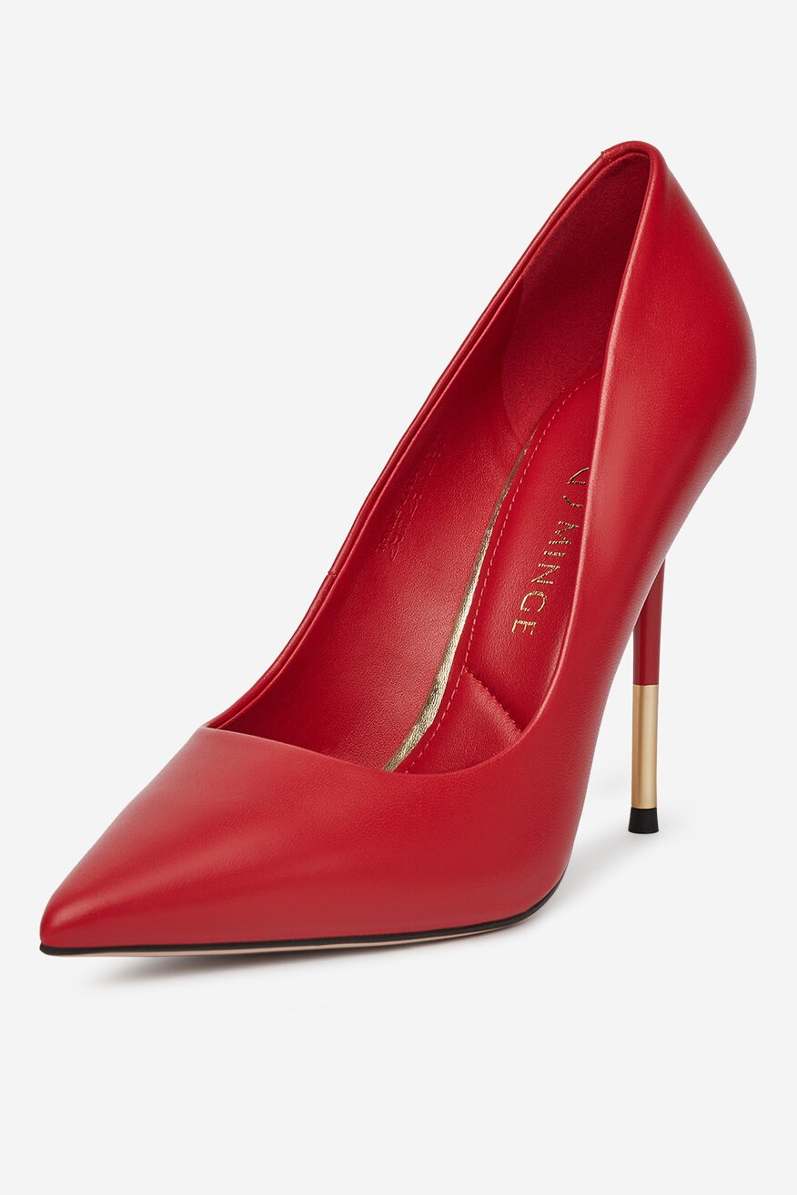 
                EVA MINGE - Szpilki skórzane - 5906751644362