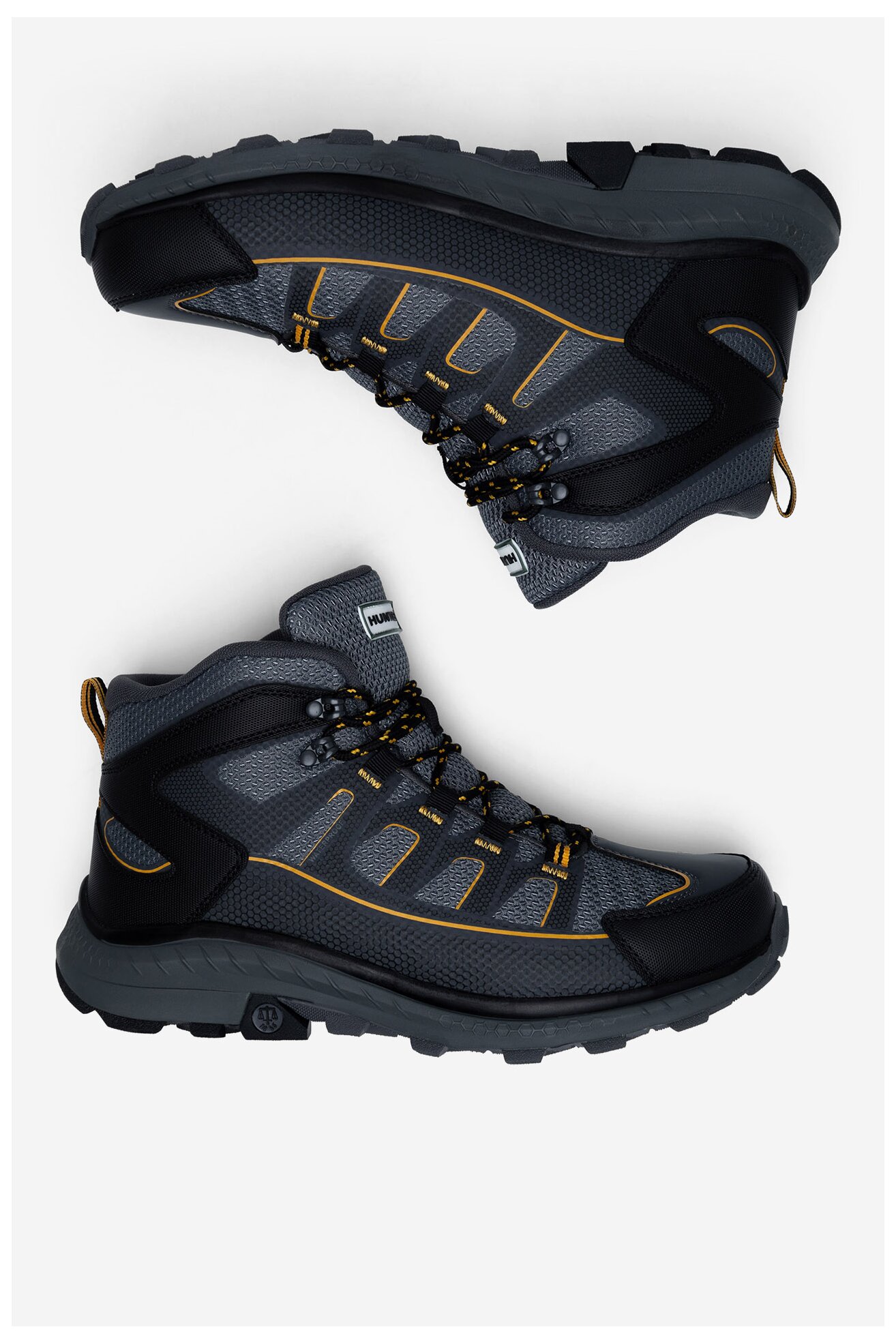 Túracipő HUNTER PEAK RT MID WP SZÜRKE