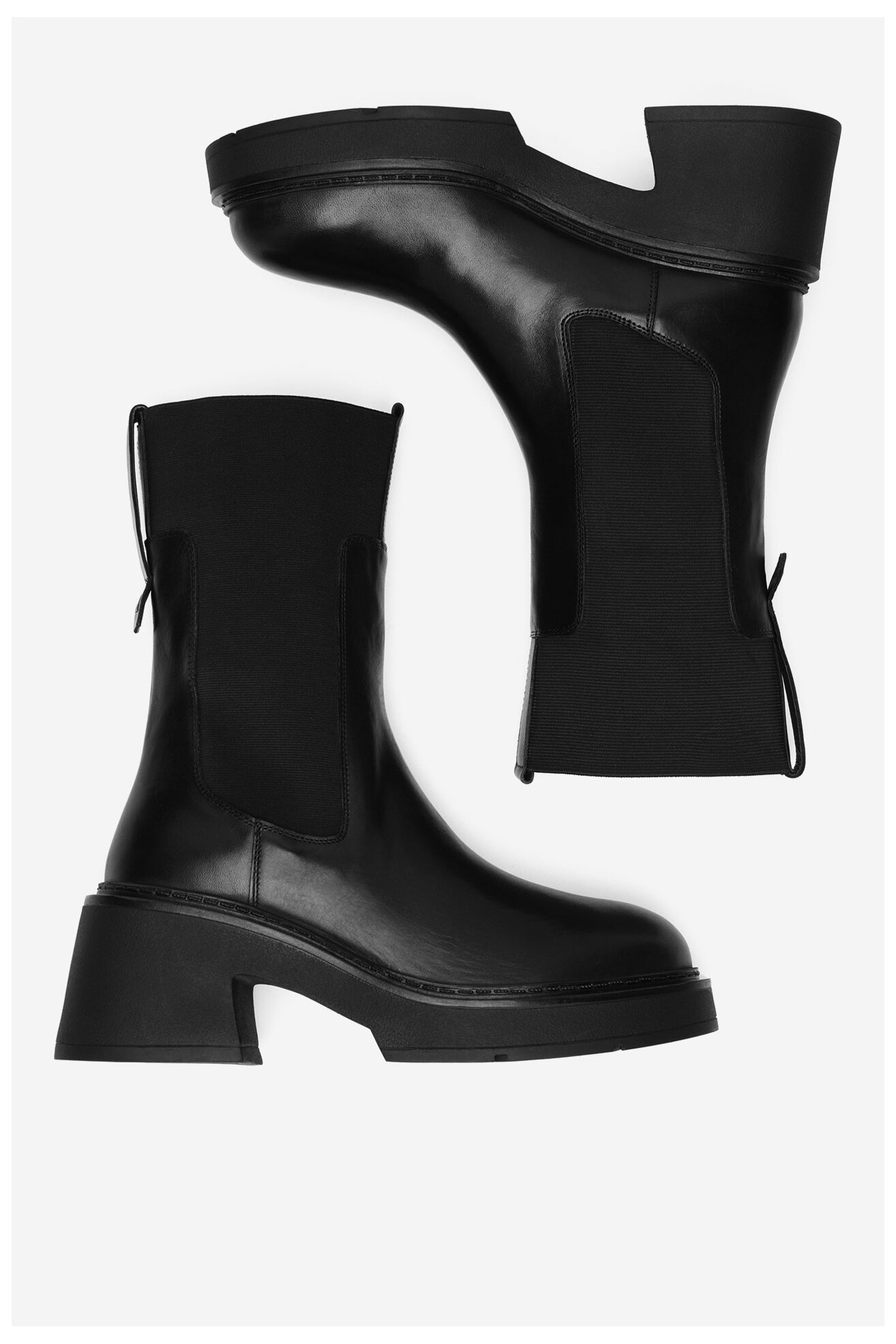 Kotníková obuv Gino Rossi AMI-01W4-002 ČERNÁ