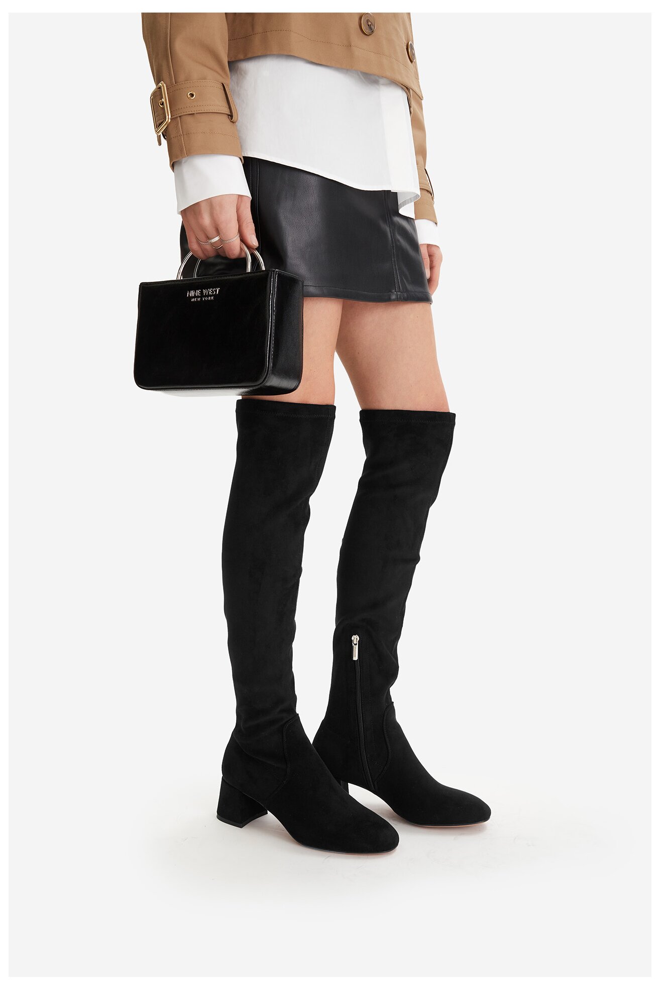 Чобіт NINE WEST CEO-NOURAN-01 ЧОРНИЙ