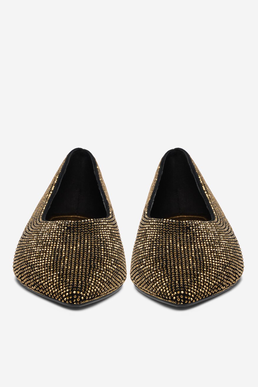 
                EVA MINGE - Baleriny skórzane - 5907964017059