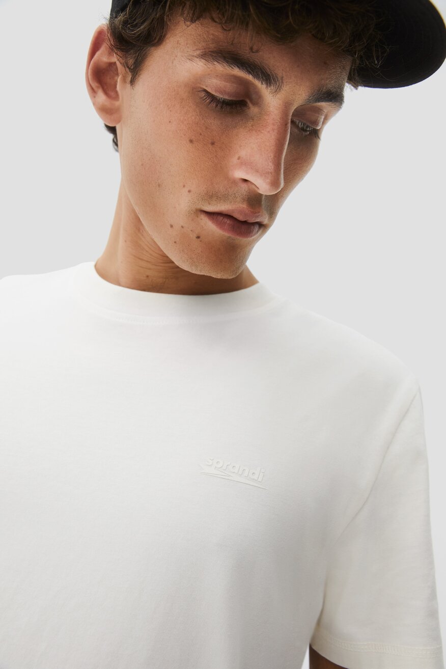 
                Sprandi - T-shirt biały - 5904248149345