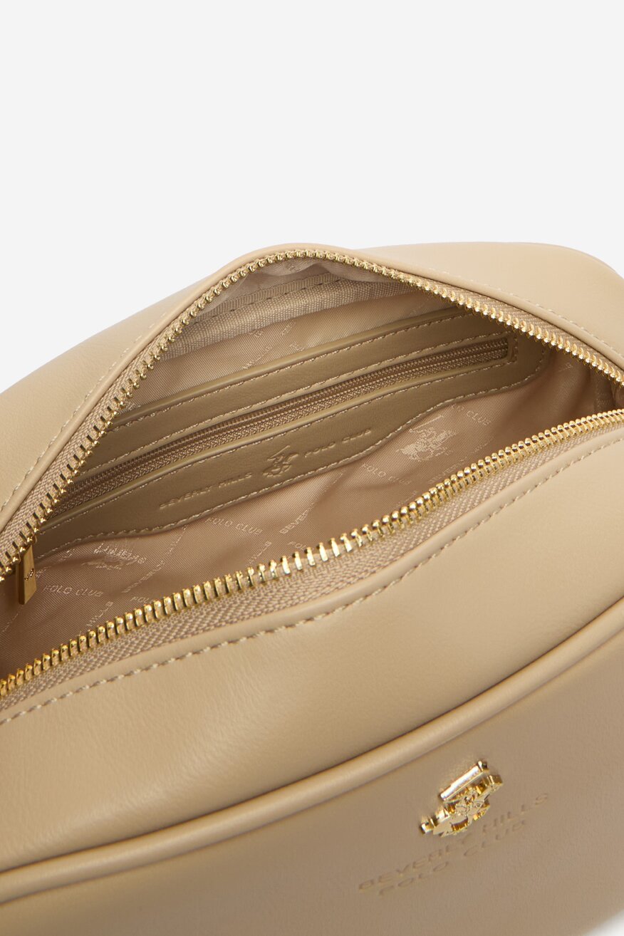 Дамска чанта Beverly Hills Polo Club СЛОНОВА КОСТ - 5906751554968