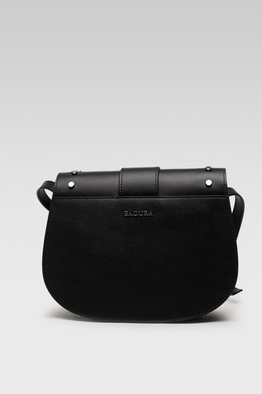 
                Badura - Torebka skórzana z aplikacją - 5904248534615