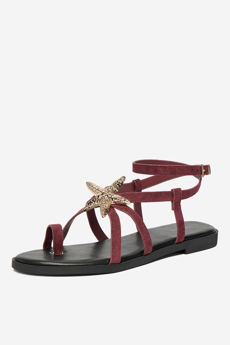 
                Сандалі DeeZee БОРДОВИЙ - 5906751994788