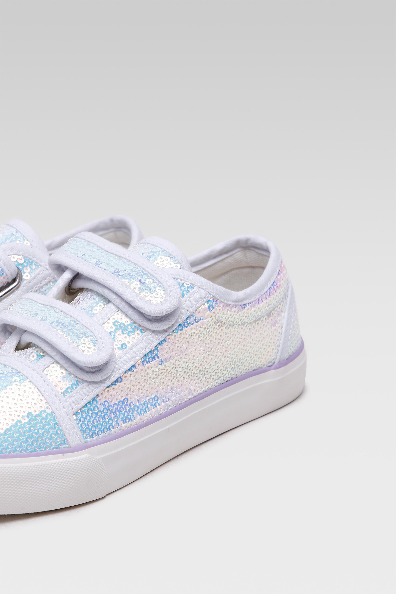 Trampki Nelli Blu CF2251-1 Srebrny