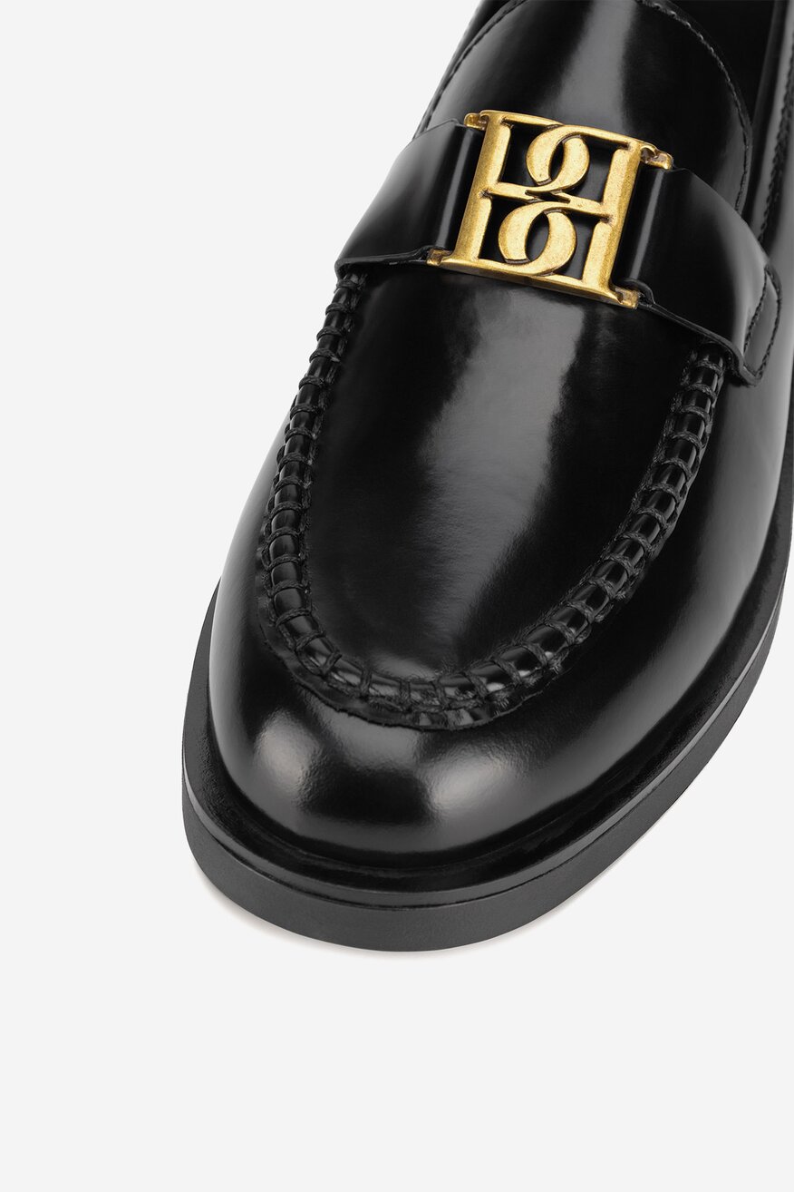 Badura - Loafersy skórzane - 5903419650123