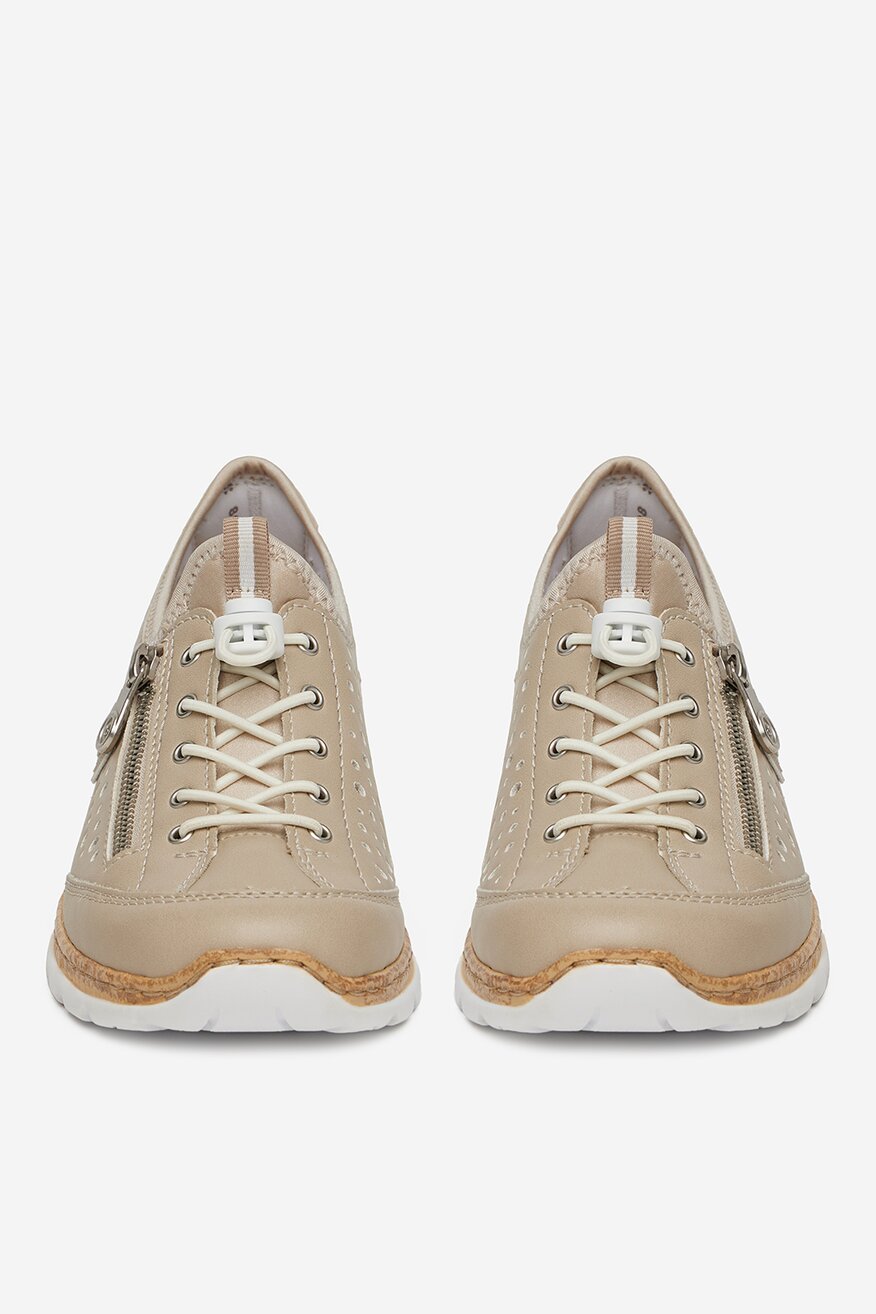 
                Половинки обувки Rieker БЕЖОВ - 2230078422246