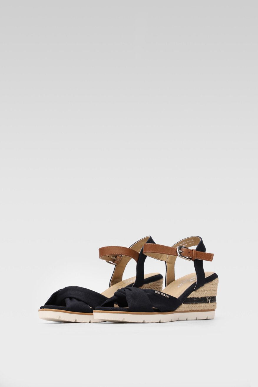 
                Tom Tailor - Sandały na koturnie boho - 5903698431406