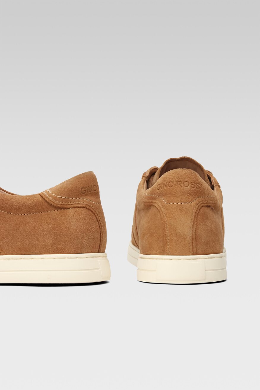 
                Gino Rossi - Skórzane półbuty beżowe - 5904862838694