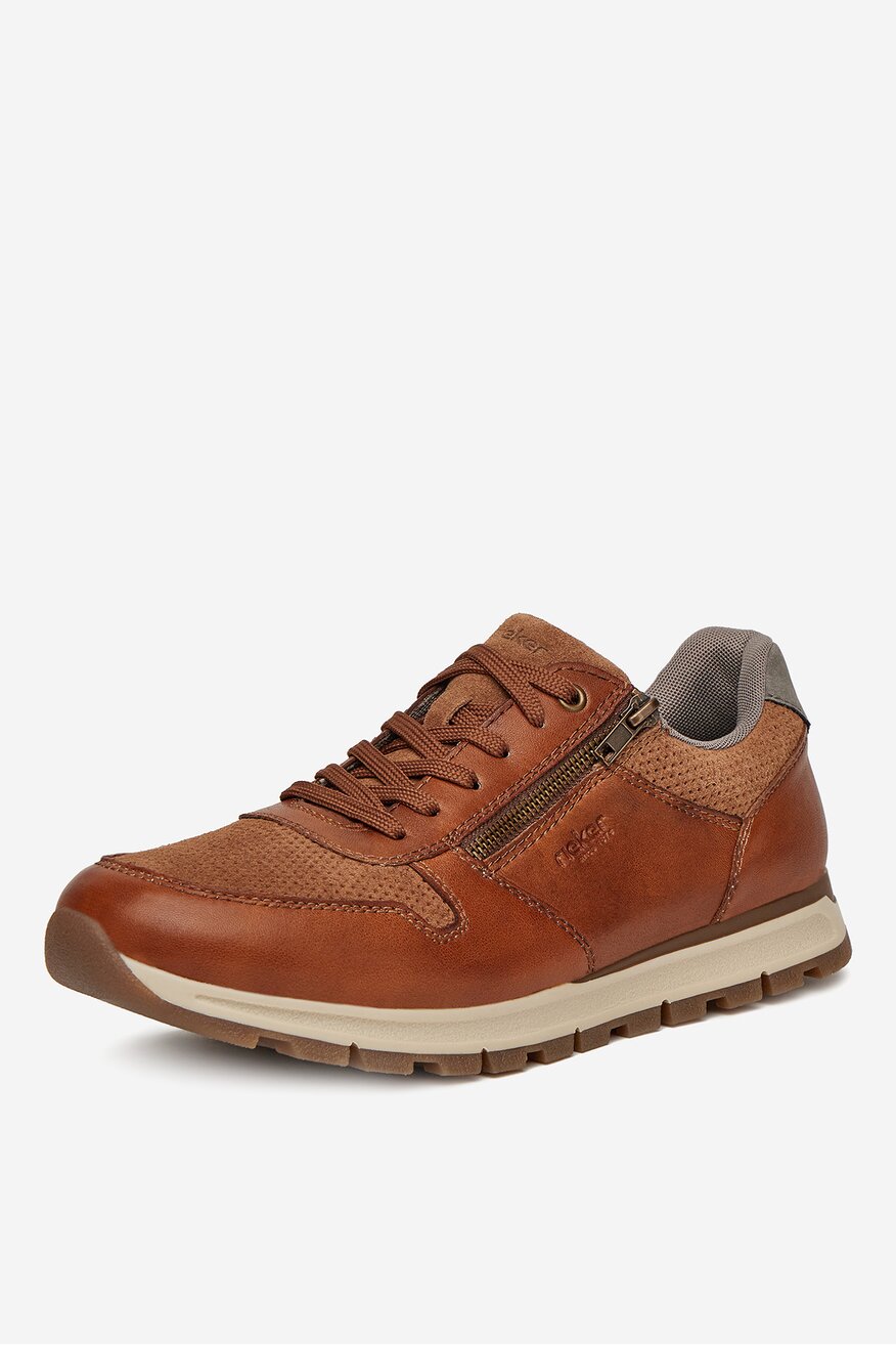 Polobotka Rieker HNĚDÁ - 2230074042837