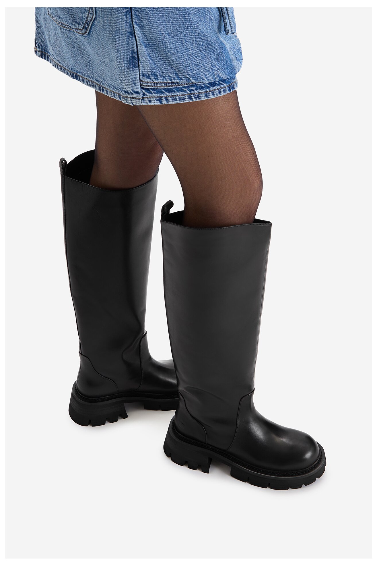 Kozaki G-STAR RAW EO-GLCIE-GLC5559 Czarny