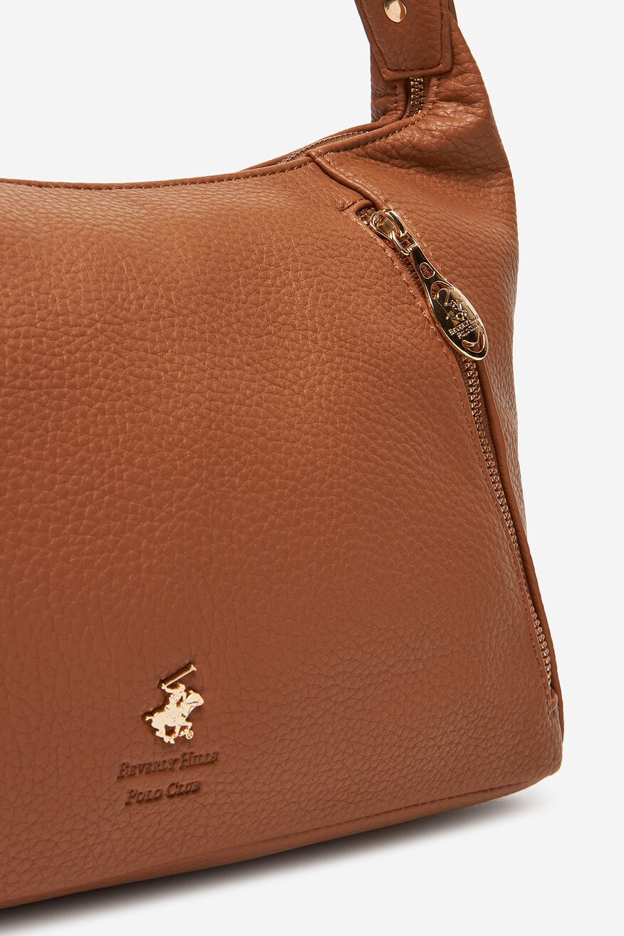 Kézitáska Beverly Hills Polo Club CAMEL - 5906751281604