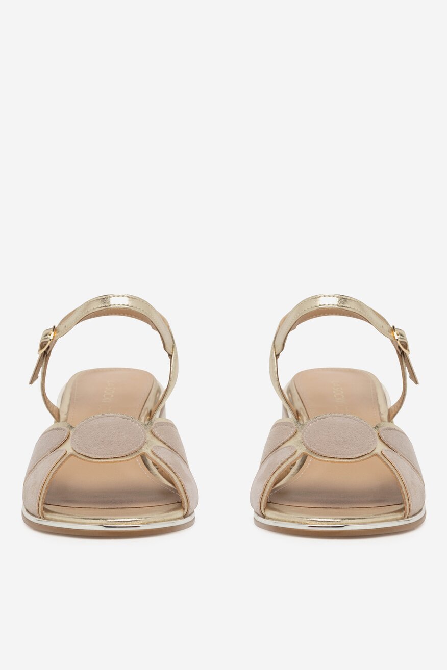 
                Lasocki - Skórzane sandały - 5905588521679