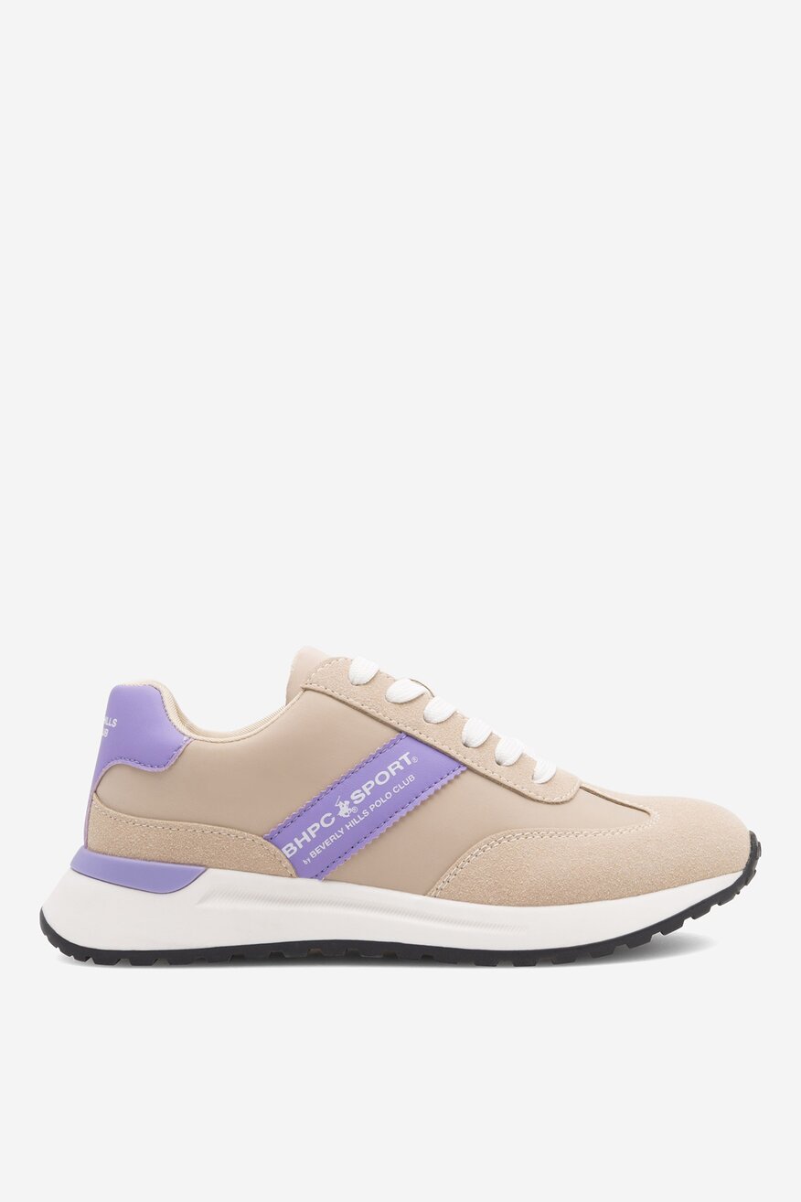 Sneakerși Beverly Hills Polo Club BEJ - 5905588135807