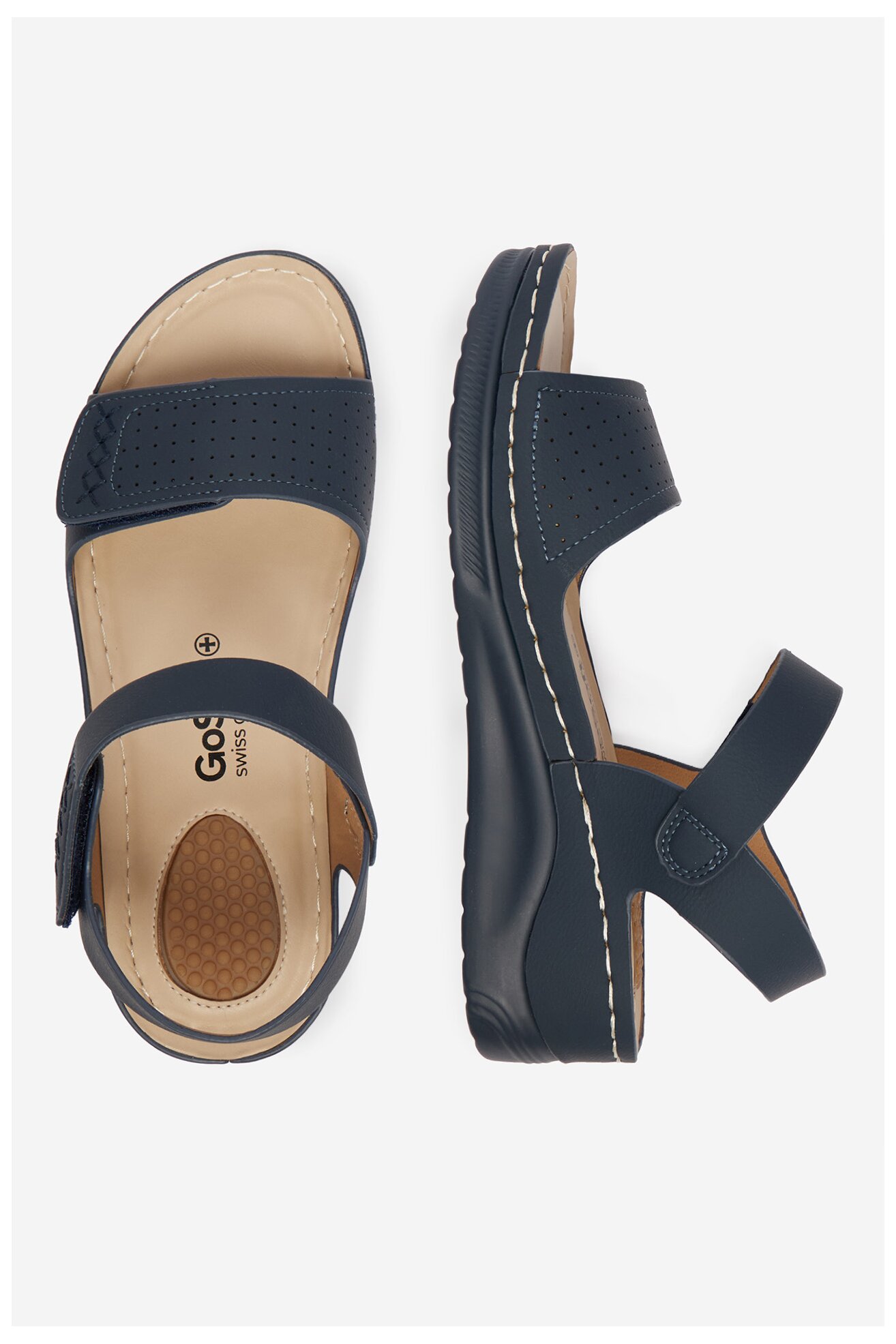 Sandały Go Soft CEO-W23206 Granatowy