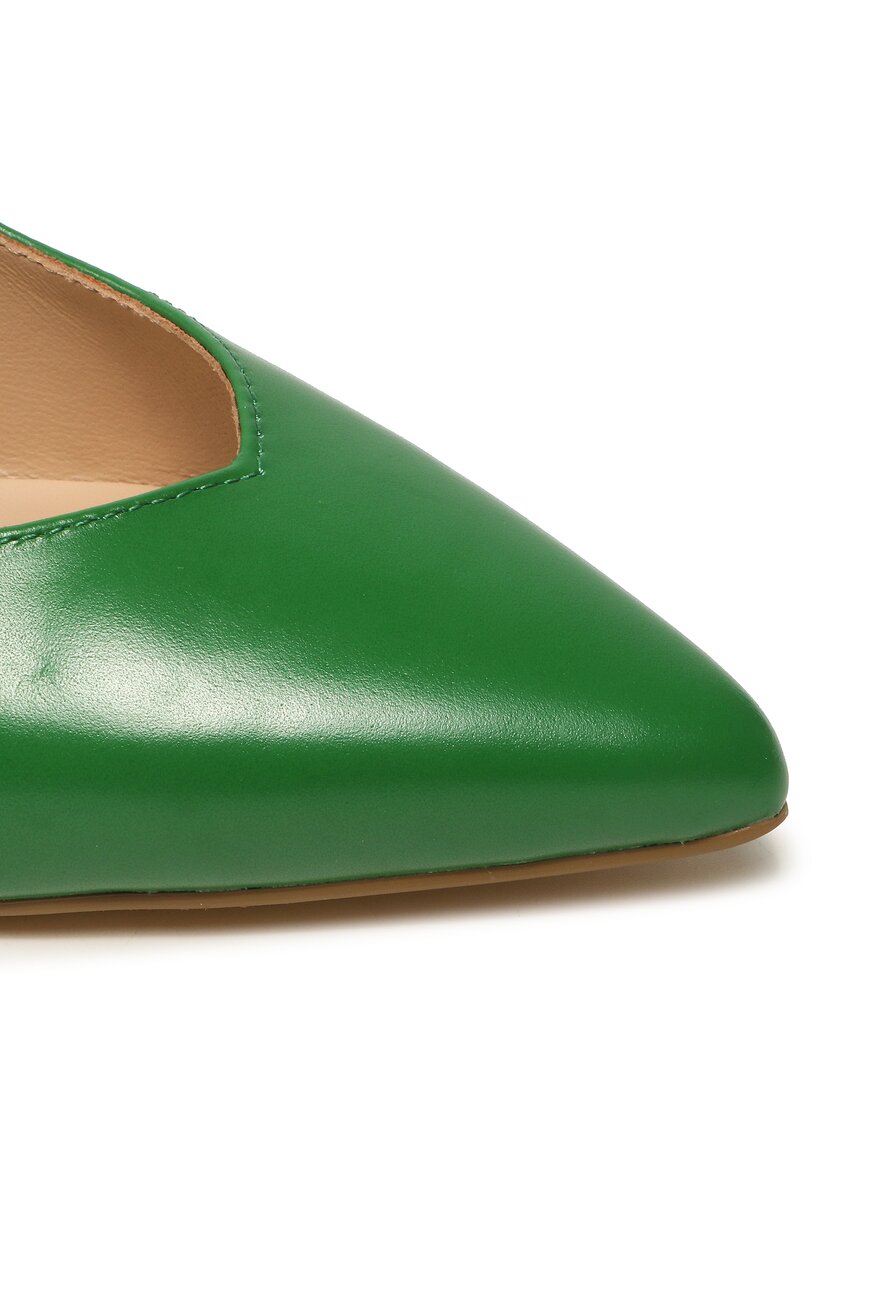 
                Lasocki - Skórzane czółenka szpice - 5904248272623