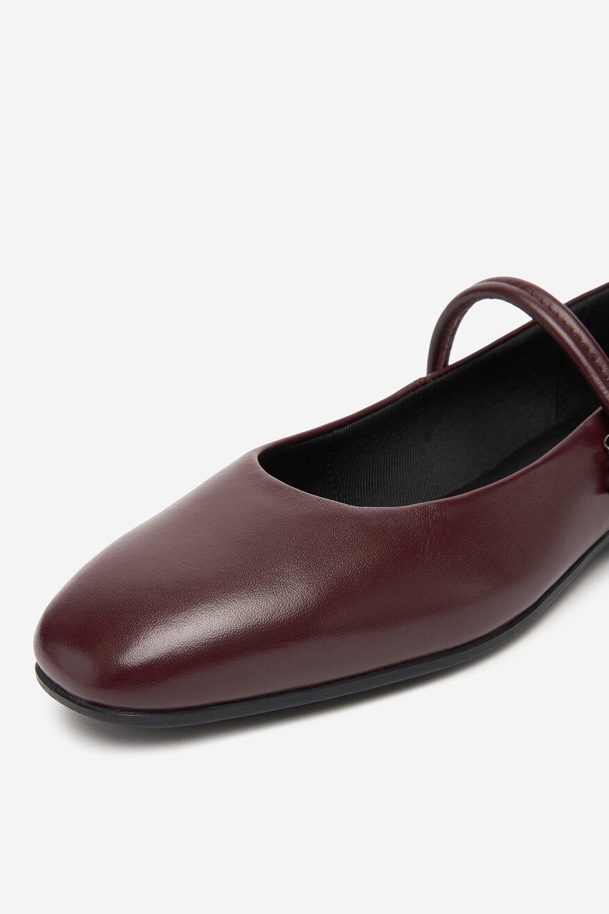 Baleríny Lasocki BORDÓ - 5906751231999