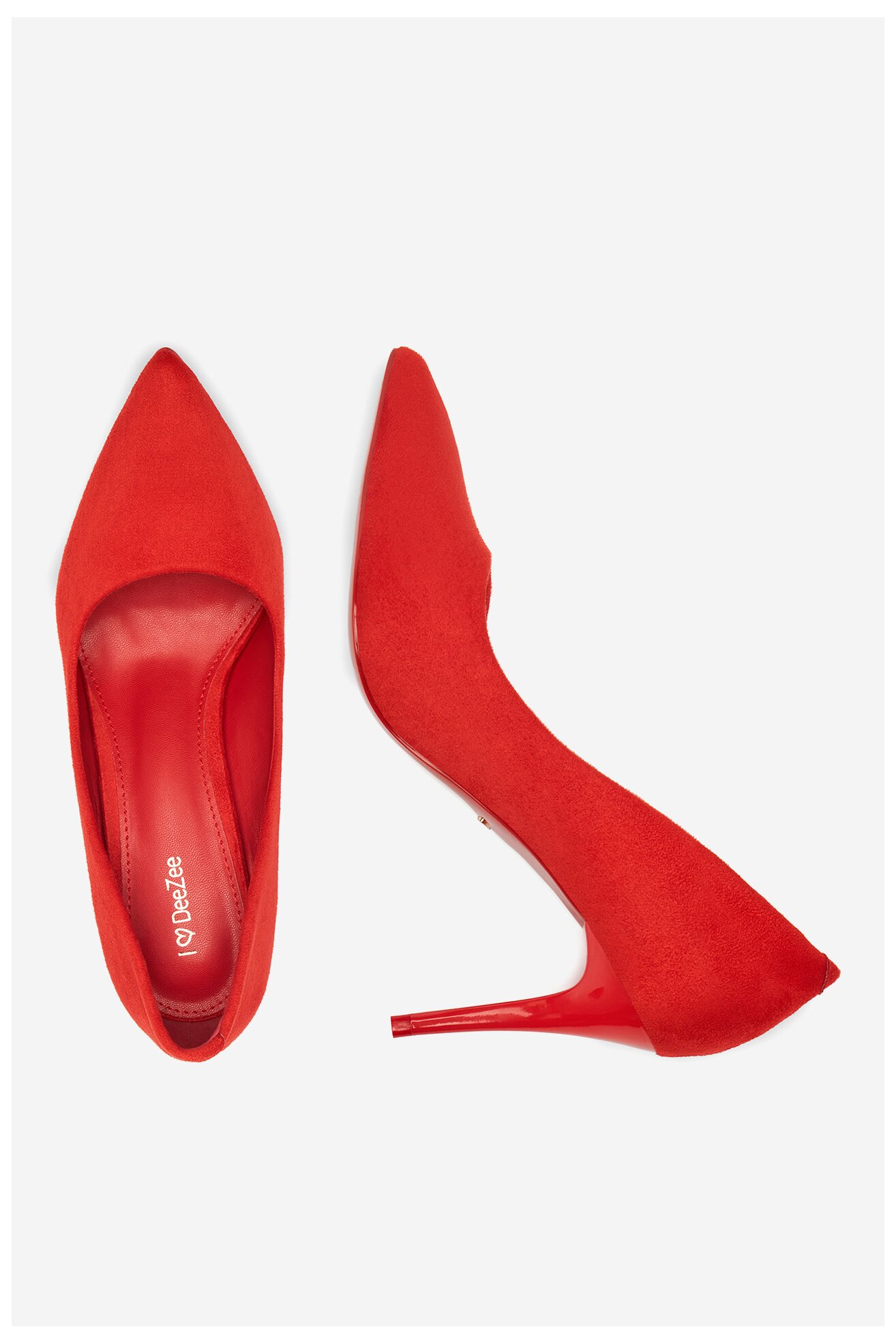 Pantofi cu toc DeeZee DZ002 ROŞU