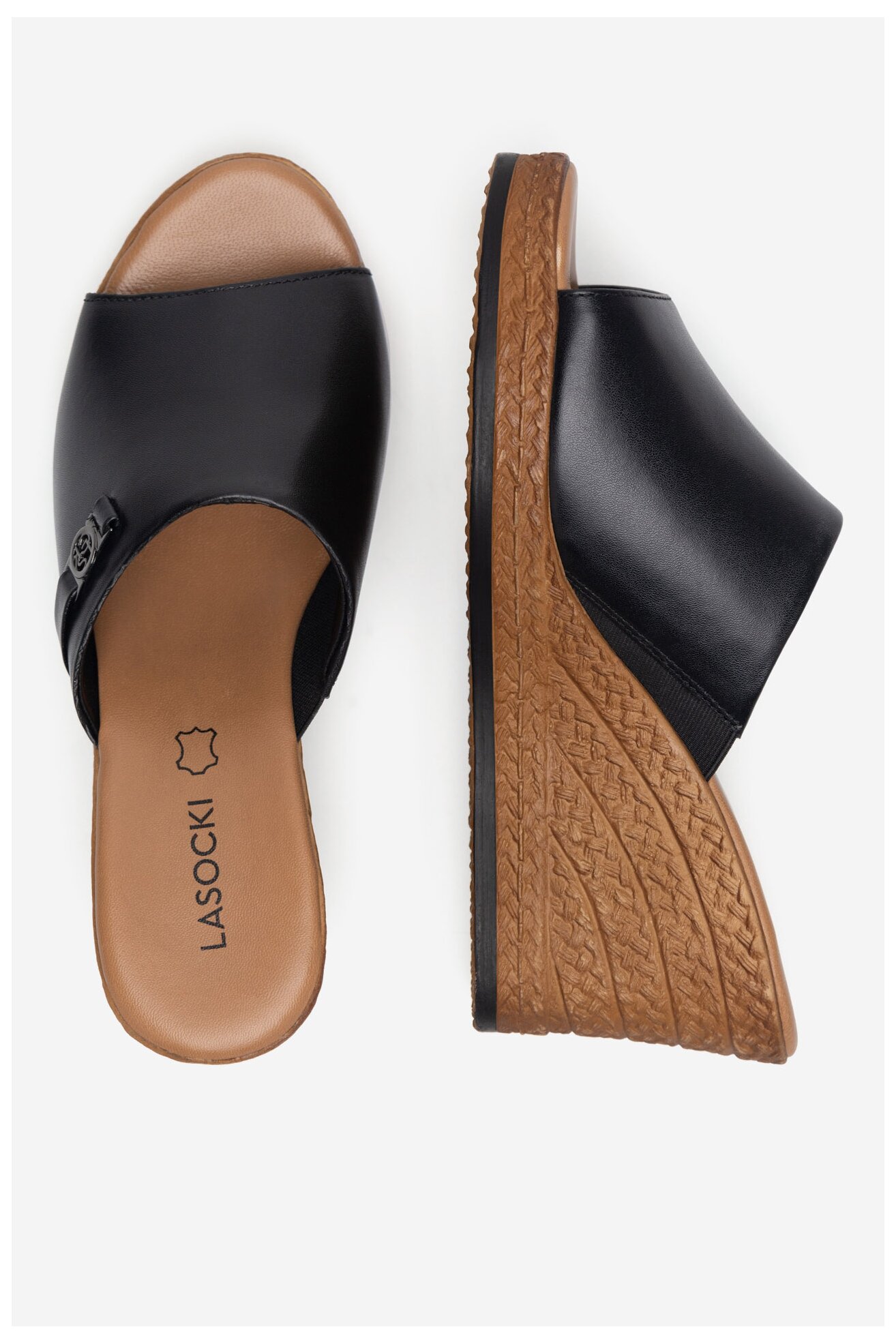 Klapki Lasocki WI23-283-10 Czarny